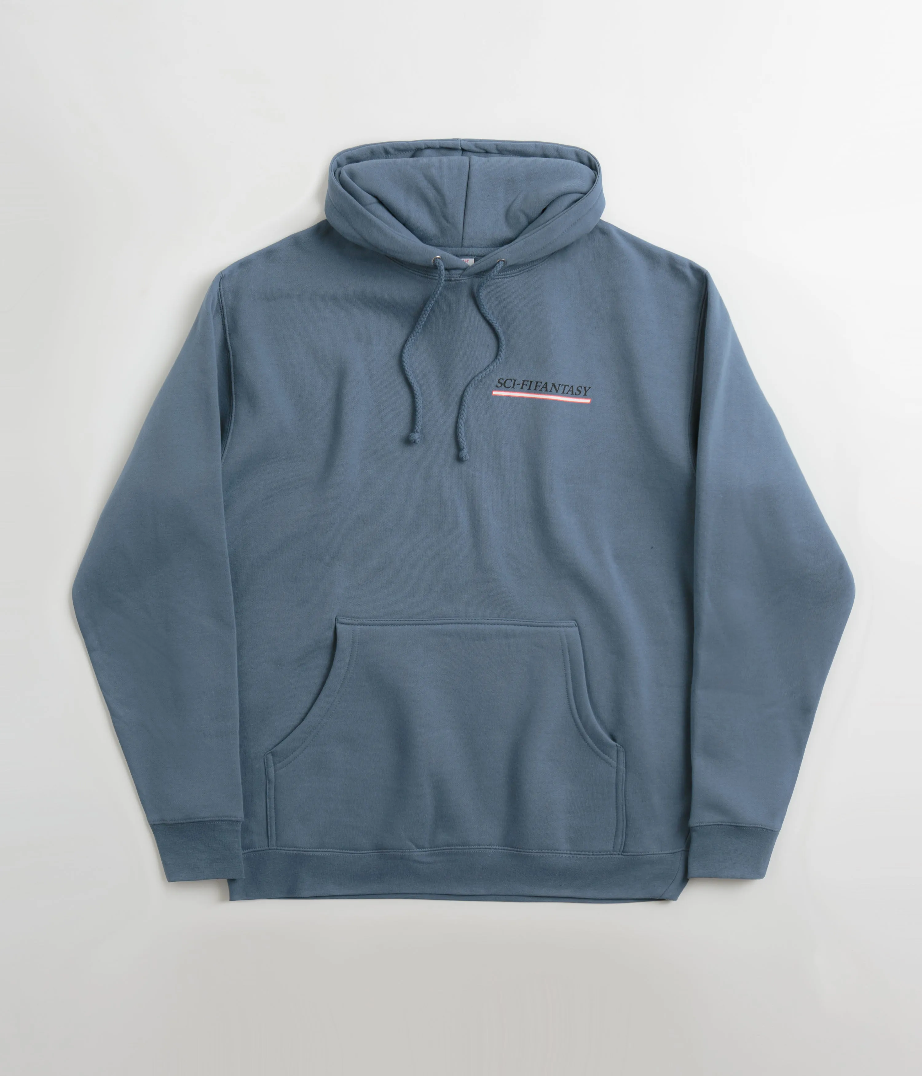 Sci-Fi Fantasy Industrial Hoodie - Storm Blue