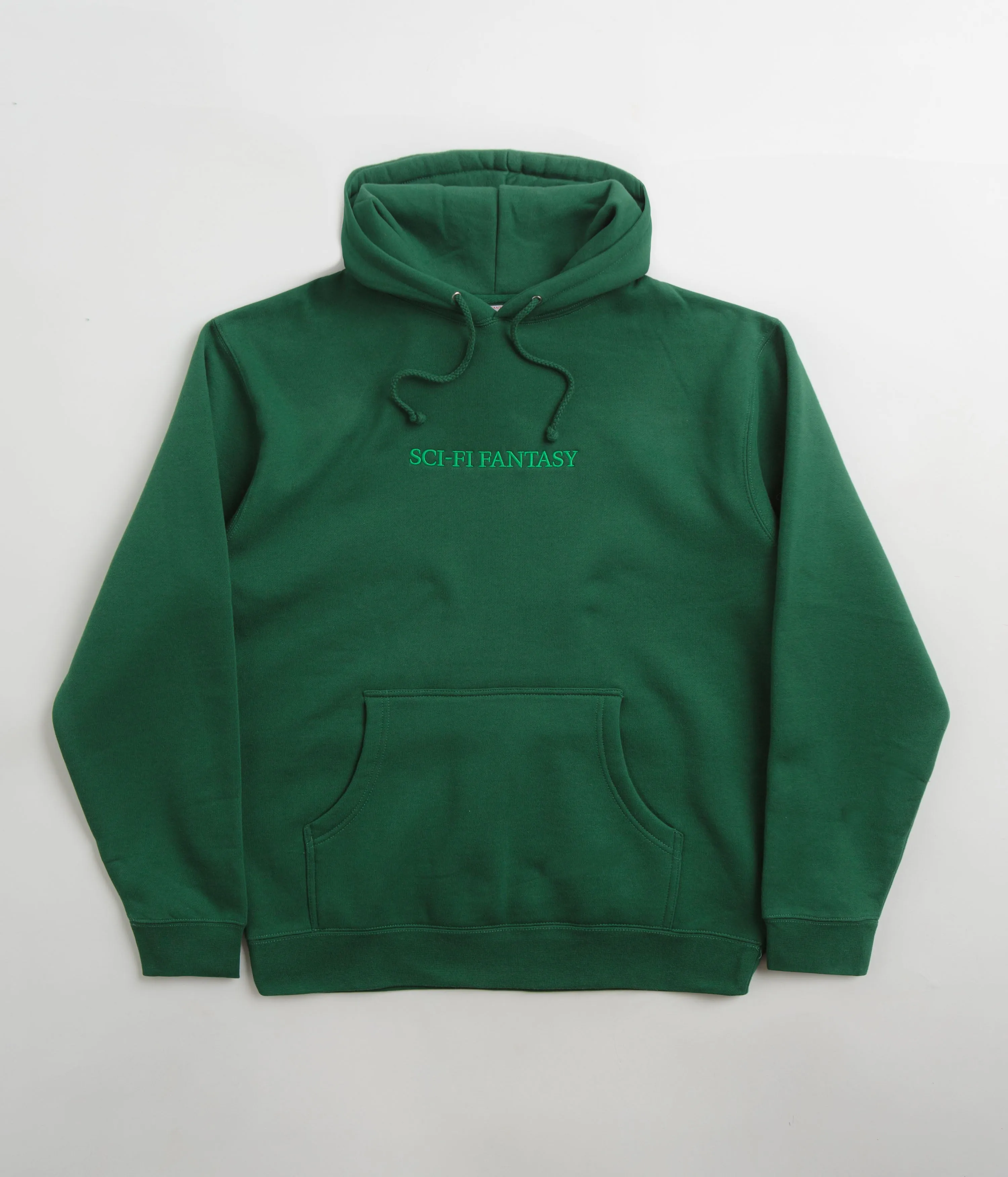 Sci-Fi Fantasy Logo Hoodie - Dark Green