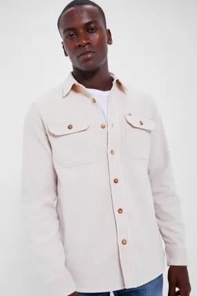 Sea Salt Sunwashed Shirt Jacket