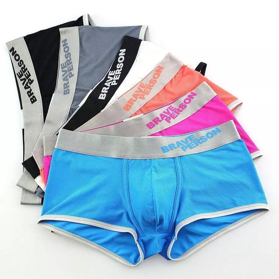 Sexy Breathable Boxer Short Underwears For Men