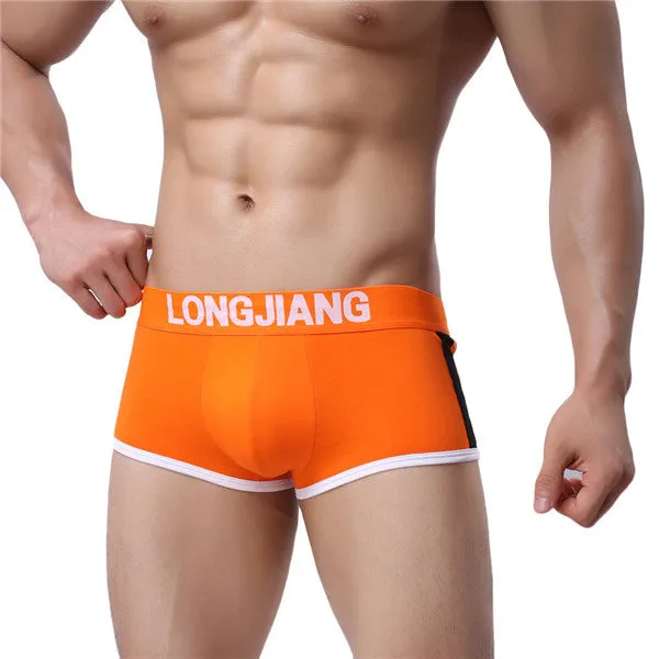 Sexy Mens Flat Angle Underwear comfortable Shorts Pouch Soft Underpants