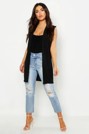 Sleeveless Duster Jacket