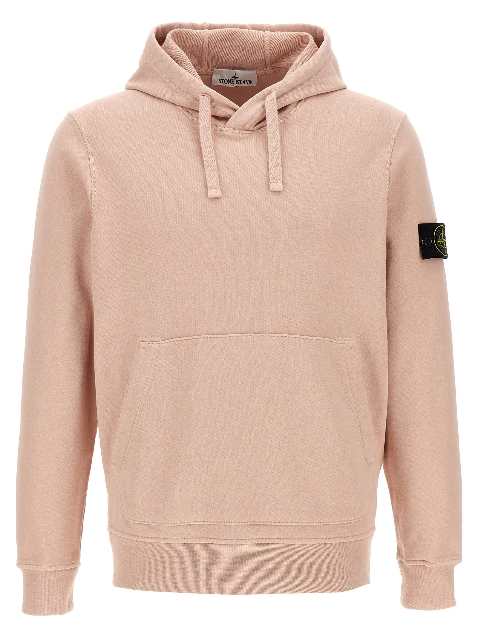 Stone Island Logo Badge Hoodie