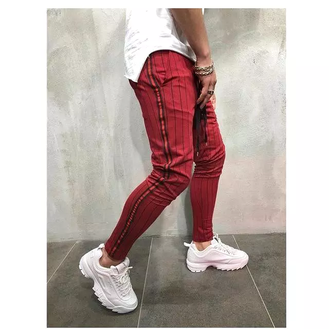 Striped Jogger Pants For Men