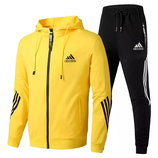 Striped Tracksuits-Sports Outfit Sets