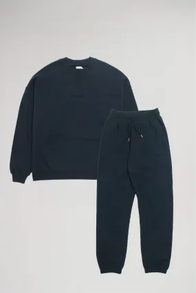 SUSTAIN NAVY SWEATER & JOGGERS SET