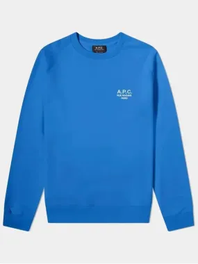 Sweatshirt Men's Rider Sweatshirt Rumadame Embroidery Logo Blue COEBH H27699