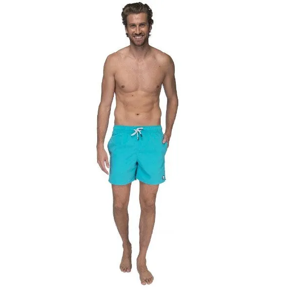 TOM & TEDDY - Men's Shorts (Solid Pool Blue)