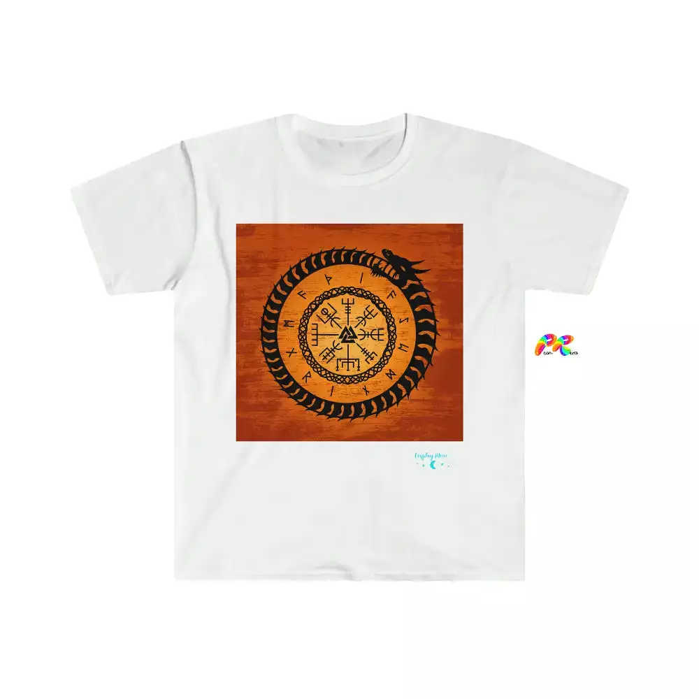 Viking Compass Unisex Softstyle T-Shirt