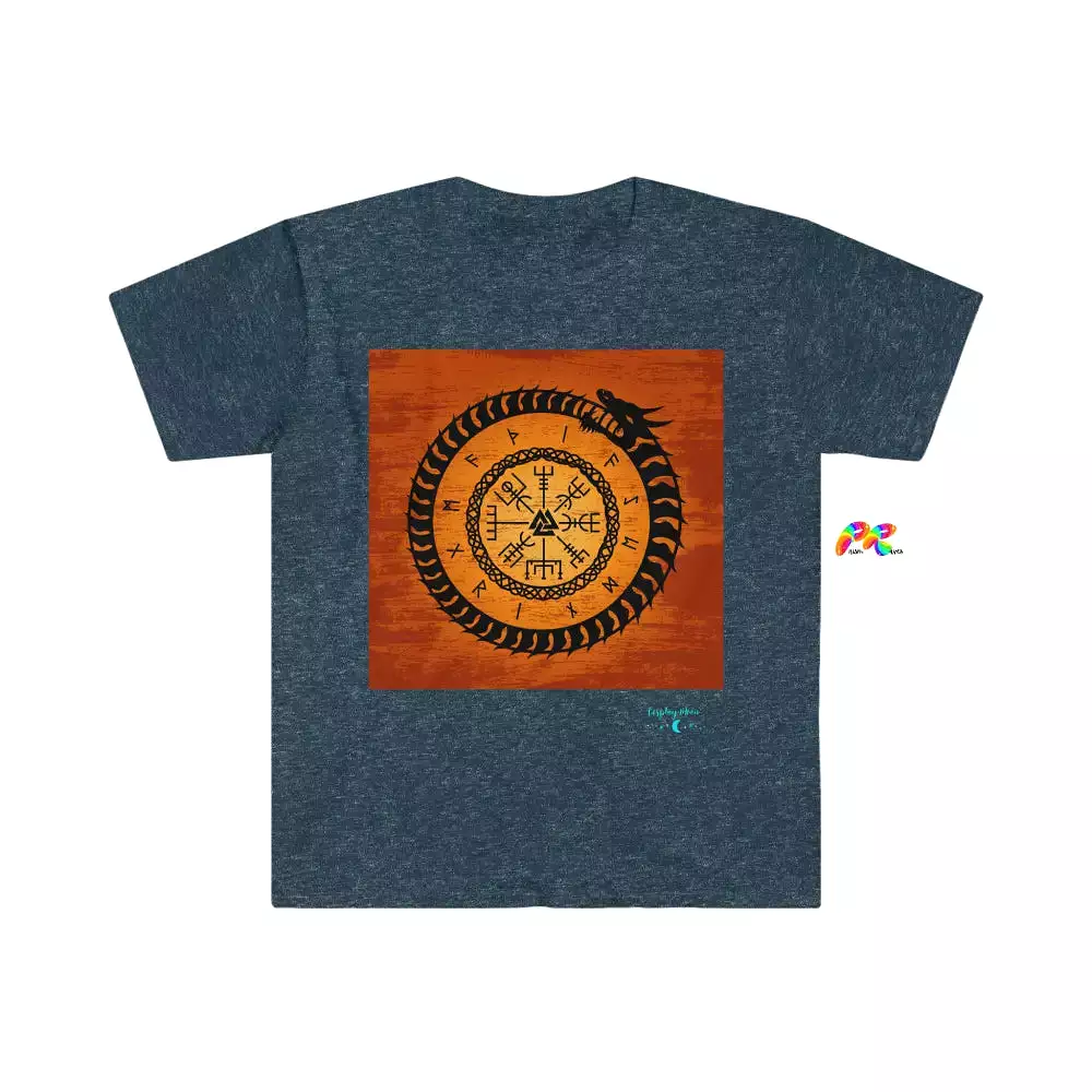 Viking Compass Unisex Softstyle T-Shirt