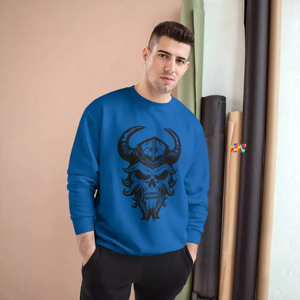 Viking Skull Champion Sweatshirt