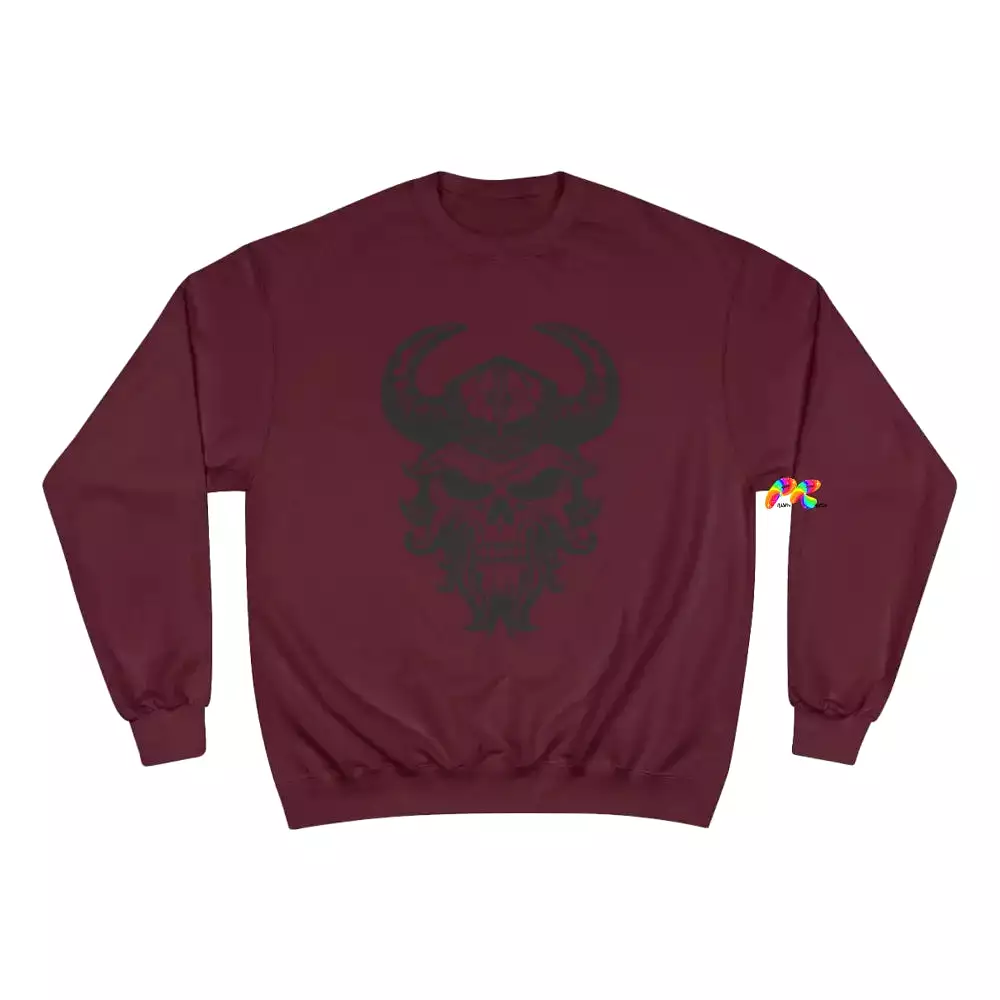 Viking Skull Champion Sweatshirt