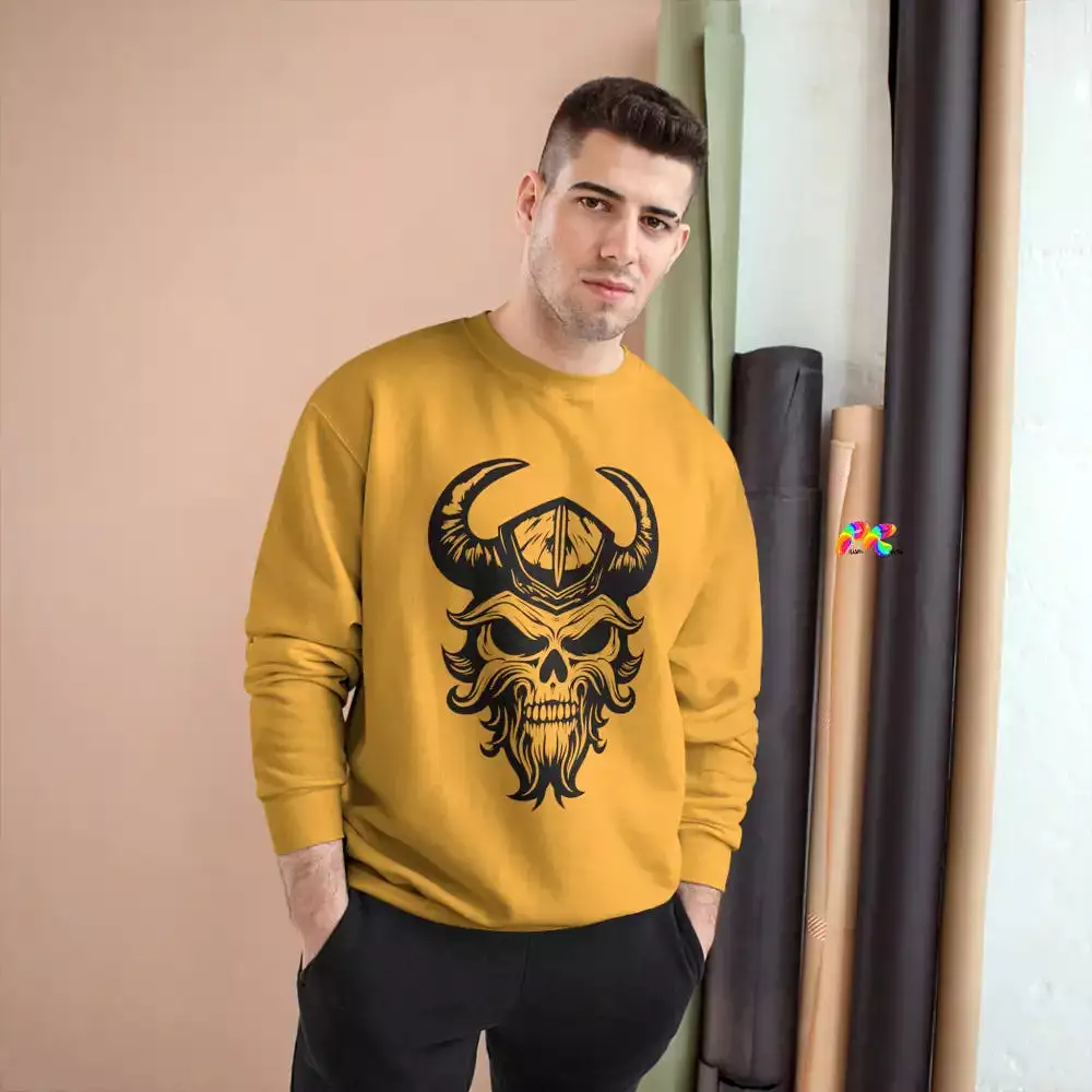 Viking Skull Champion Sweatshirt