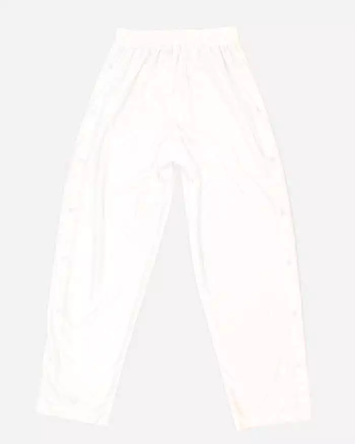 Vintage Men's White Nike Popper Pants - M