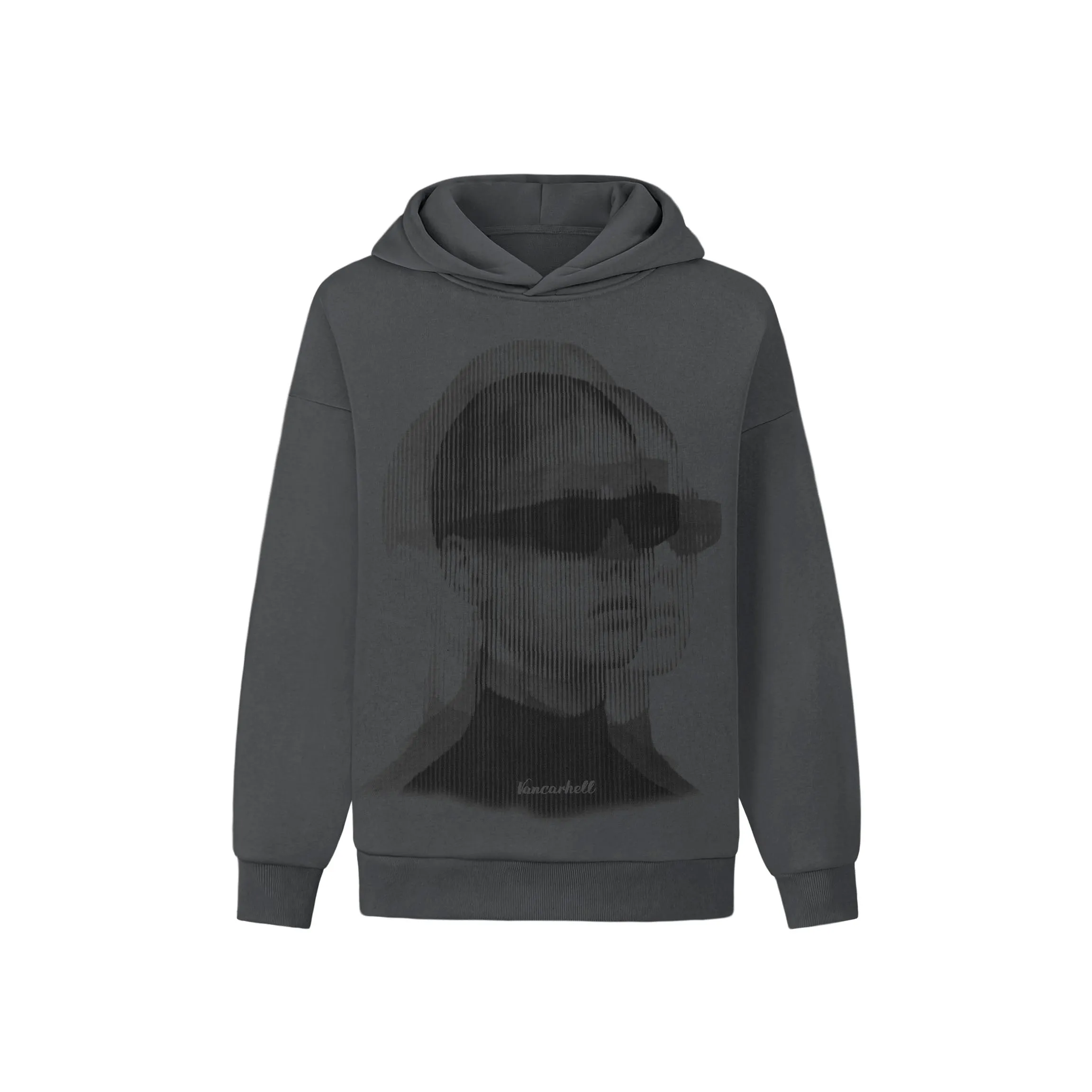 Visionary Edge | Abstract Face Graphic Hoodie