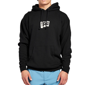 Wedge Pullover Fleece Hoodie