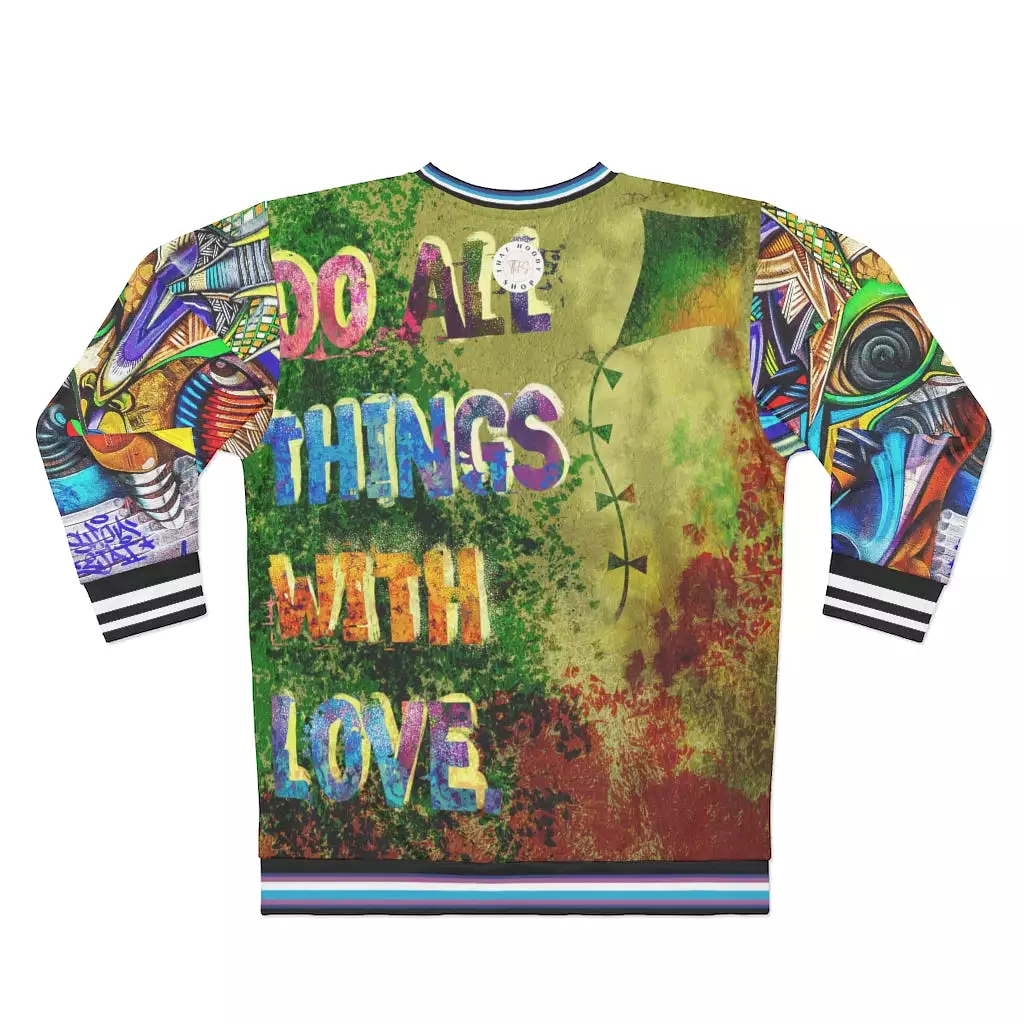 With Love Graffiti Unisex Sweatshirt