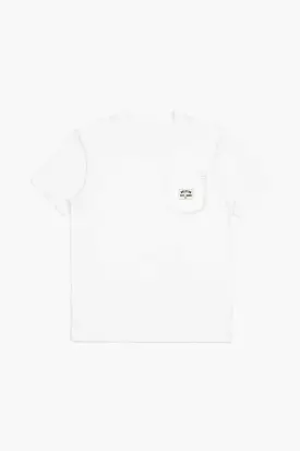 Woodburn S/S Tailored Pocket Tee - White