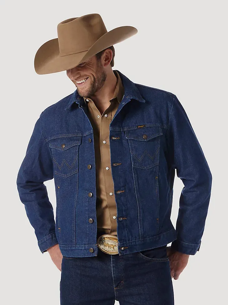 Wrangler Cowboy Cut Unlined Denim Jacket