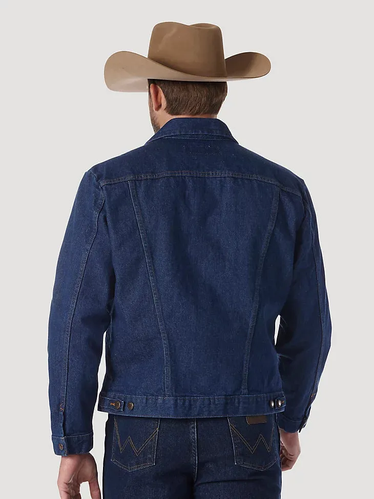 Wrangler Cowboy Cut Unlined Denim Jacket