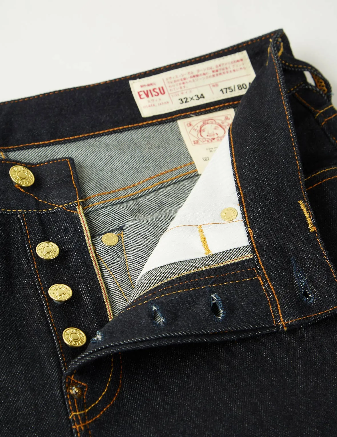 Year of the Ox Slim Straight fit Denim Jeans