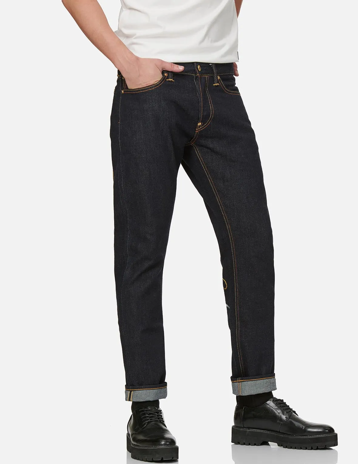 Year of the Ox Slim Straight fit Denim Jeans